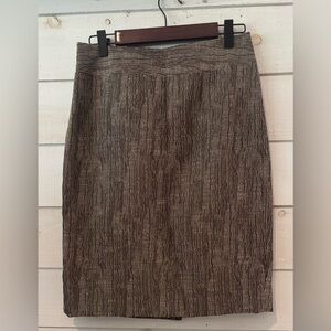 Ann Taylor Black and Gray Pencil Skirt in size 0. Never worn !